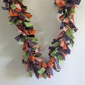 Handmade Halloween Rag Garland